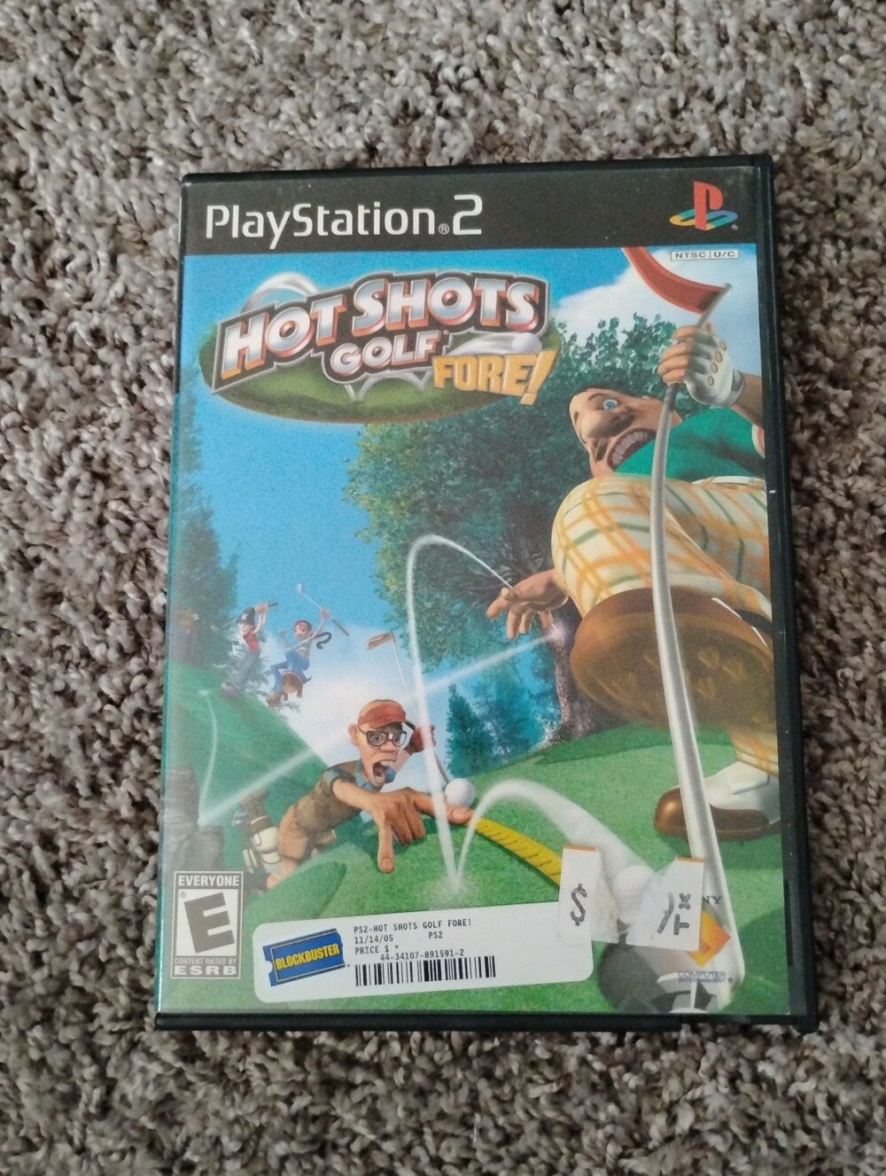 Hot Shots Golf Fore! (PlayStation 2, PS2) - Disc & Case